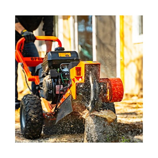 DK2 Power 14 HP Electric Start Stump Grinder with KOHLER Command Pro Gas Engine, 14 in. x 4 in.