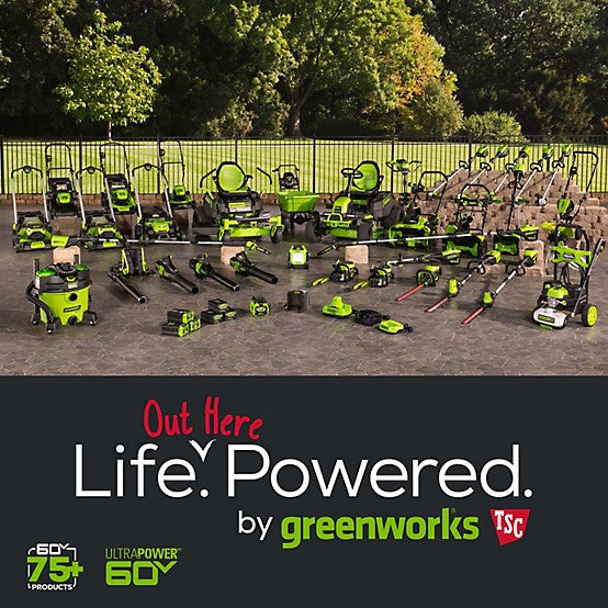 Greenworks CrossoverT 42 in. 60V Cordless Electric Riding Lawn Mower, Battery and Charger Included