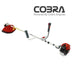 Cobra BC330CU i grass trimmer on a white background with 'Powered By Cobra Engines' text.