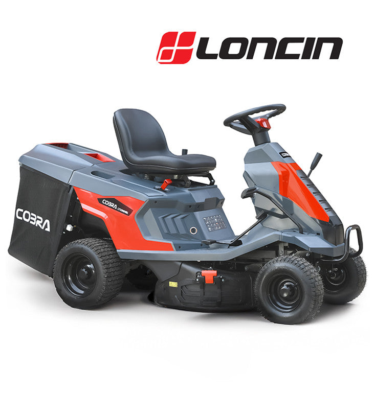 Cobra LTX66HRL Lawn mower with 'Loncin' branding on a white background