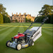 Mower with 'Cobra' branding on a white background