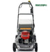  Cobra RM53SPH push along lawn mower on a white background with model number RM53SPH.