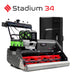 Cobra Fortis 34” Stadium Cylinder Mower Powered by EGO