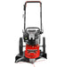 Cobra WT56B Wheeled trimmer viewed from the front on a white background