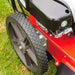 Close-up of a Cobra WT56B Wheeled trimmer on grass