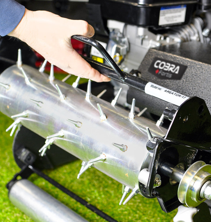 Cobra Fortis 14' person fitting an aerator cartridge.