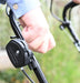 Cobra Fortis 14'. Close up image of a man's hand adjusting the throttle control 
