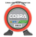 Cobra brand round 2.4mm trimmer line on a 44m reel with specifications.