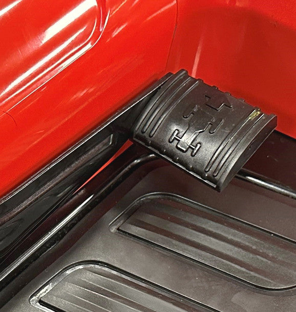 Close up Cobra foot pedal 